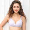 Cotton bra top for breastfeeding, wireless bra for pregnant, summer underwear, plus size, front lock