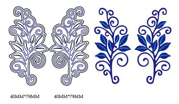 Вырезной штамп по металлу, металлический шаблон, сделано вручную