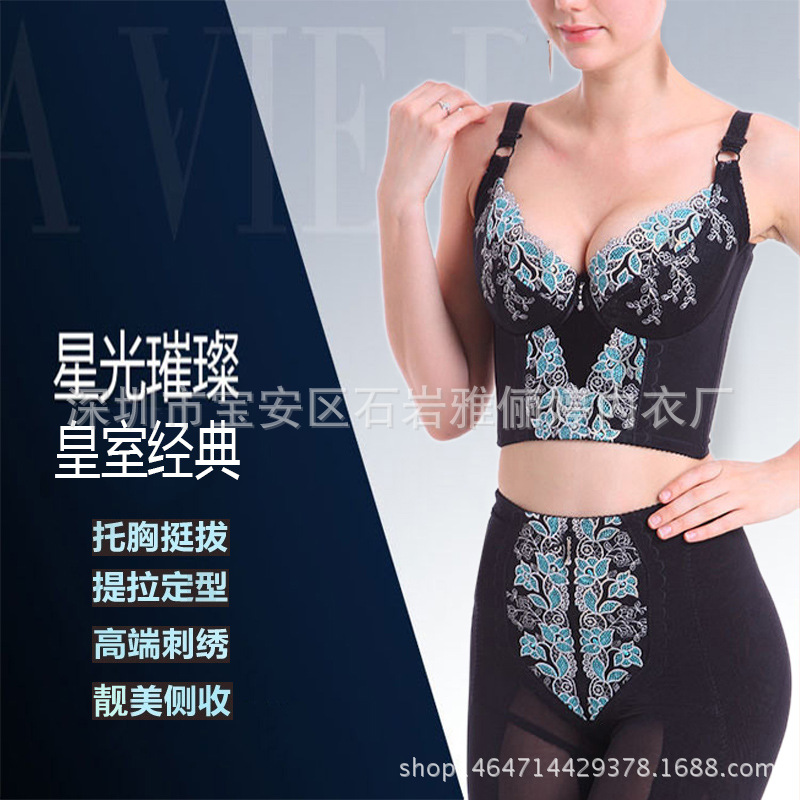 梵伊漫身材管理器正品模具塑身衣防下垂收副乳聚拢大码文胸内衣|ms