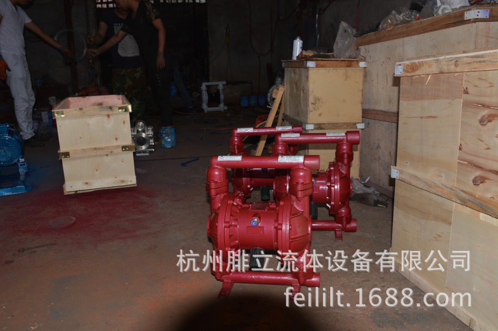 QBY3-100气动隔膜泵 铝合金 四氟膜片 第三代 QBY隔膜泵|ms