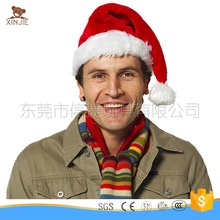 高颜值毛绒圣诞帽 多尺寸成人儿童圣诞帽 保暖加厚毛绒圣诞帽