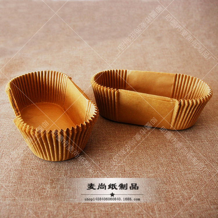 Molde de papel de pastel para hornear resistente a altas temperaturas taza de papel para hornear pan tostado bandeja de papel clásico en forma de barco gran fabricante