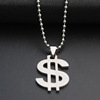 Men's accessory, necklace stainless steel, pendant, European style