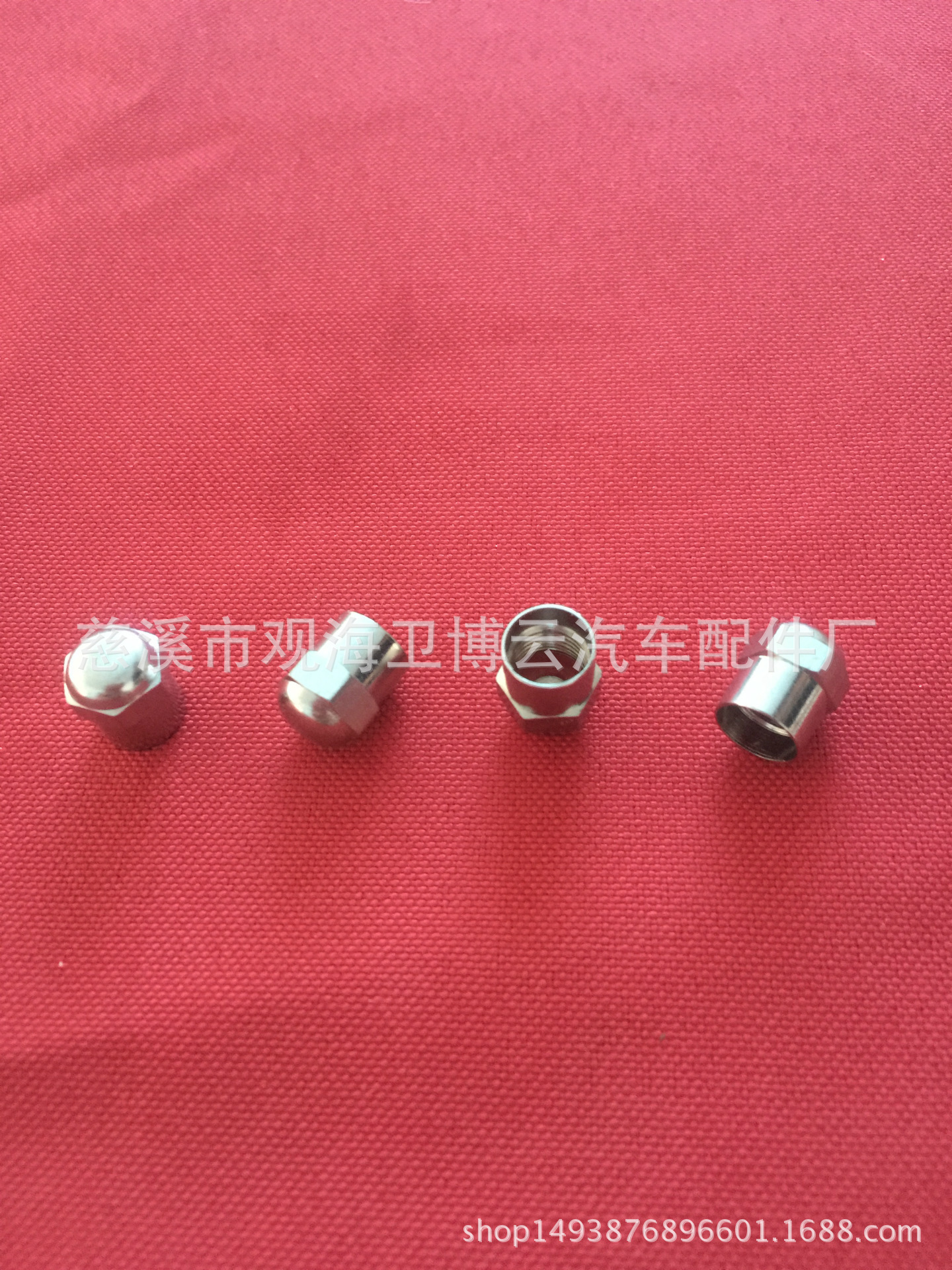 厂家直销 气门嘴帽子 铜镀铬 AT帽气嘴帽