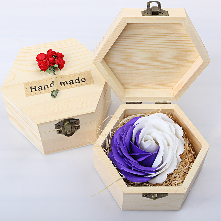 六角木盒香皂花 (9)