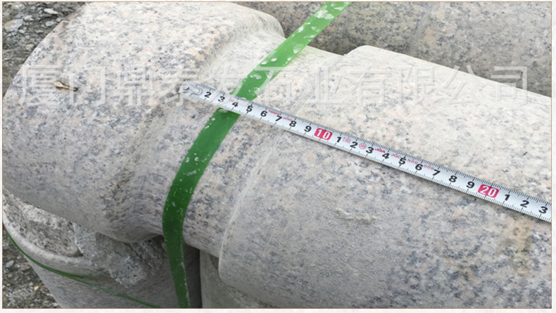 产地直销福建芝麻白花岗岩 圆球 挡车球