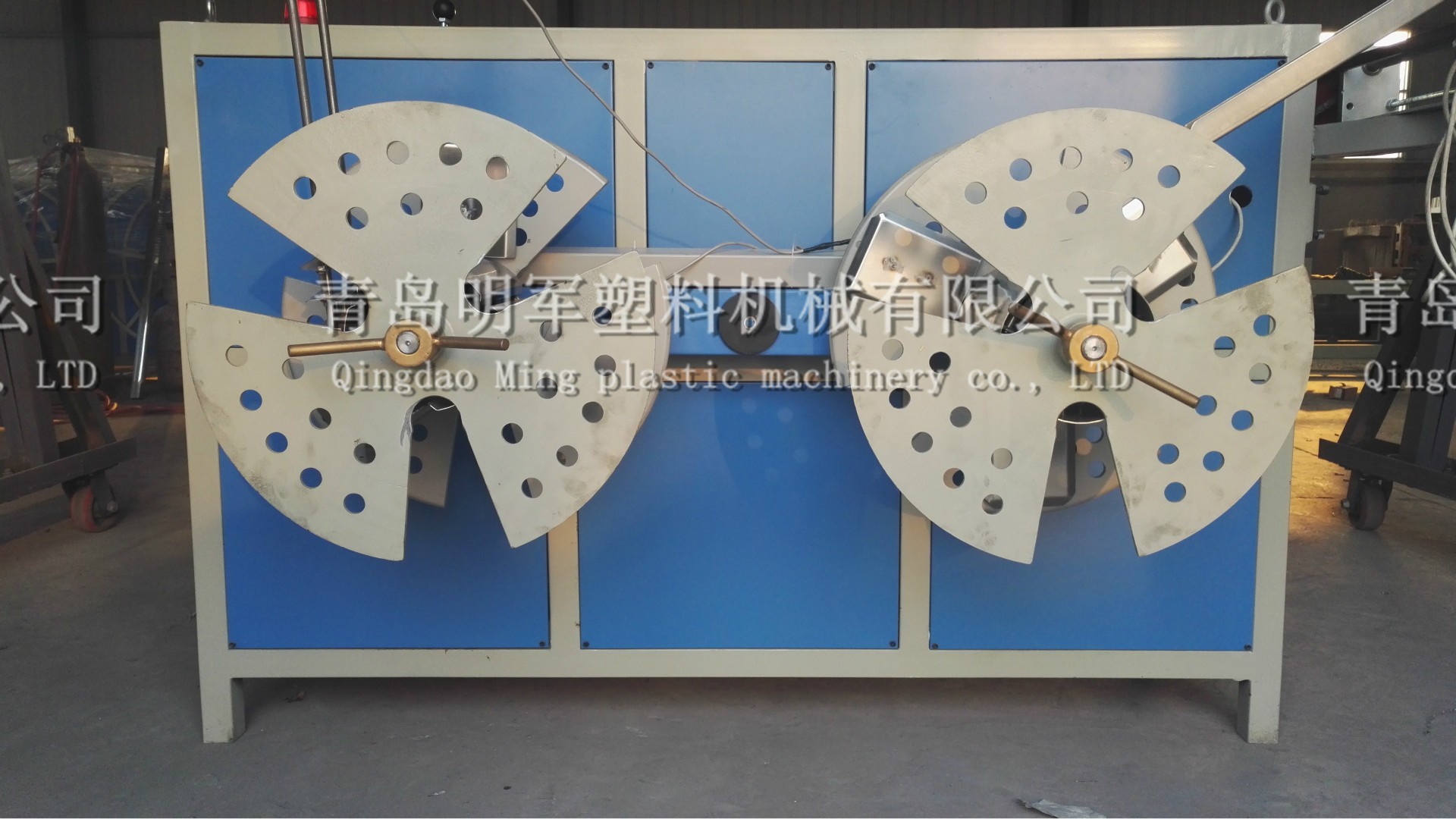 明军专业生产优质双工位自动收卷机 管材自动收卷 密封条自动收卷