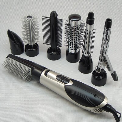 Factory wholesale multi-function Hair dryer 71 suit Hairdressing high-power Electric Hot comb