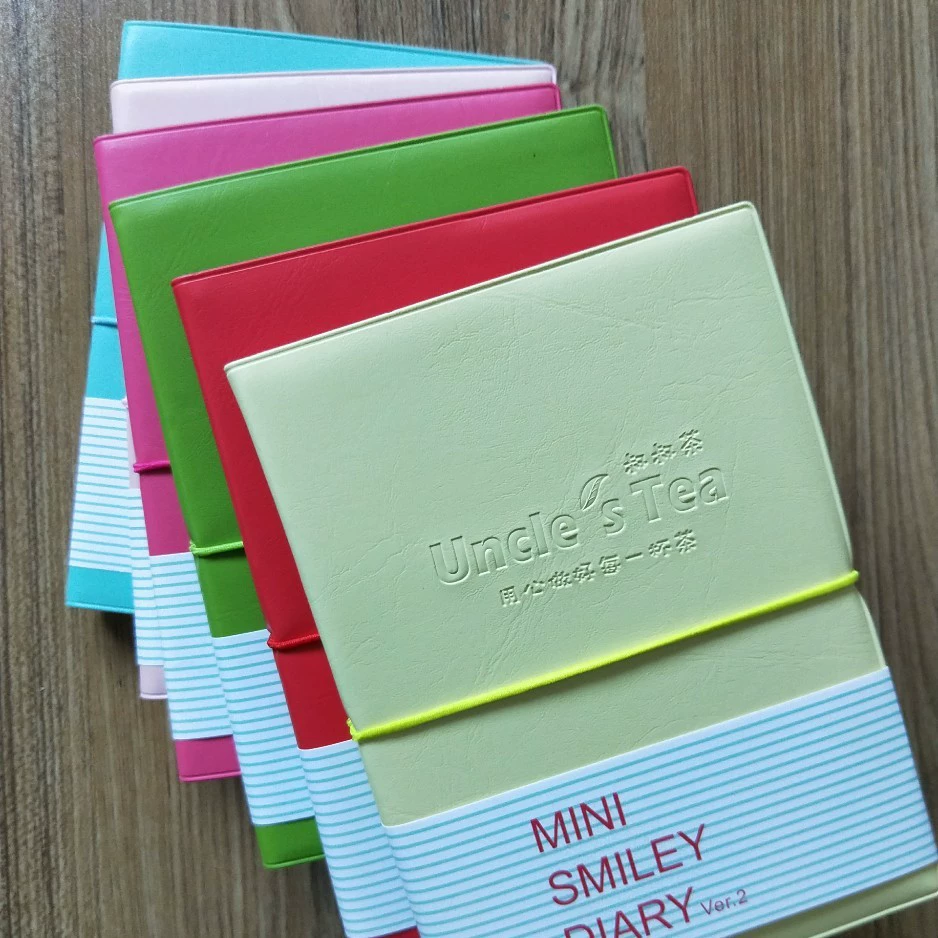 Notebook Candy - цветной улыбка лицо креативный канцелярский набор Изделие кожаный блокнот оптом Taobao Benzi