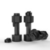 Handheld dumbbells for gym, cup with glass, Birthday gift, 700 ml