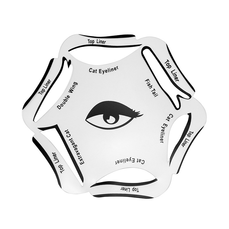 Transparent eye shadow