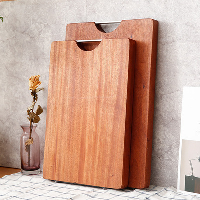 rectangle Sapele Vegetable board originality chopping block wooden  Chopping board Cutting board solid wood fruit Breadboard