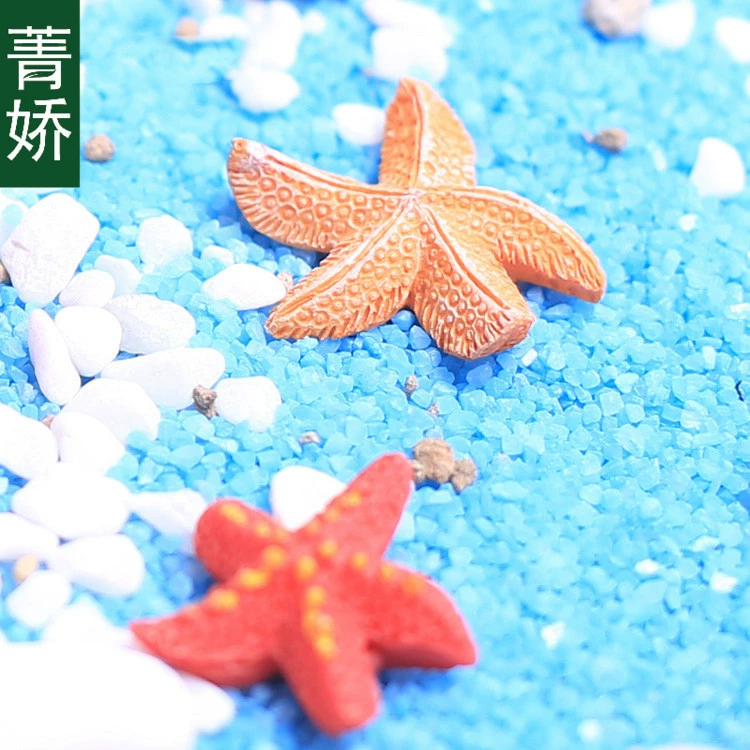 Цзин маленькая морская звезда украшения микро вид океан пляж DIY аксессуары ракушка