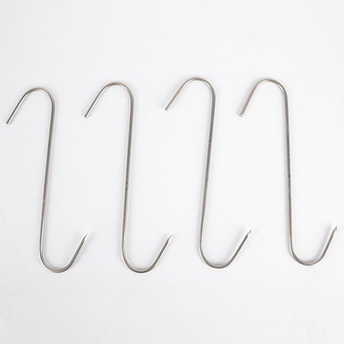 Manufacturer wholesale stainless steel S hook, barbecue hook, stainless steel kitchen and bathroom meat hook, hook wholesale