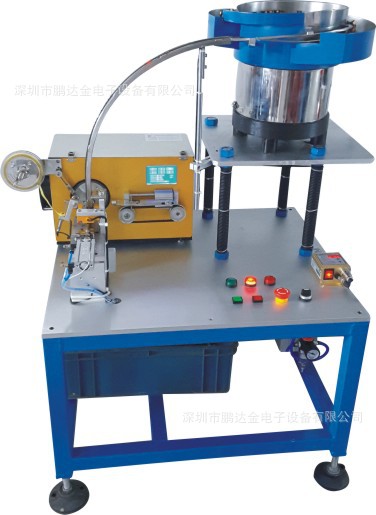 销售PD-16B立式变压器振动盘式全自动包胶带机 全自动绕线包胶机