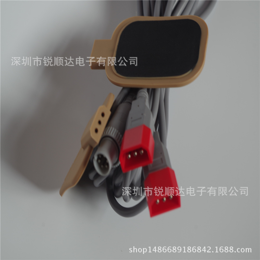 中频理疗仪配件加工通用安规发热输出输入导线加工来样来图定制