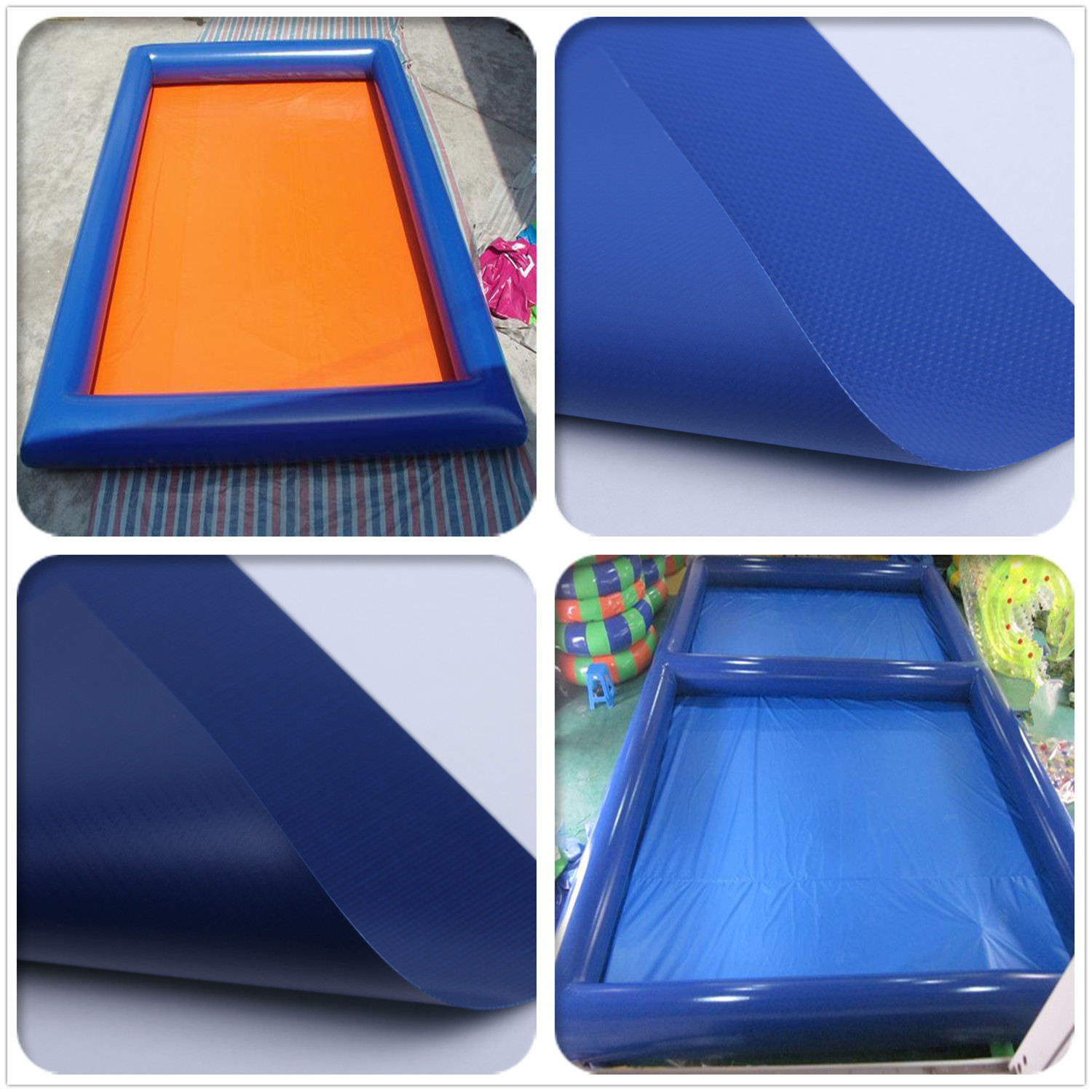 厂家供应UV高强度 PVC刀刮涂层布支架水池布质保3-5年耐用