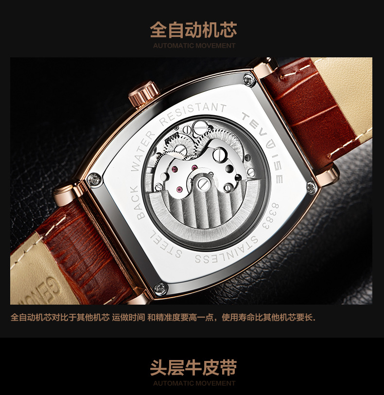 Montre homme TEVISE - Ref 3388162 Image 27