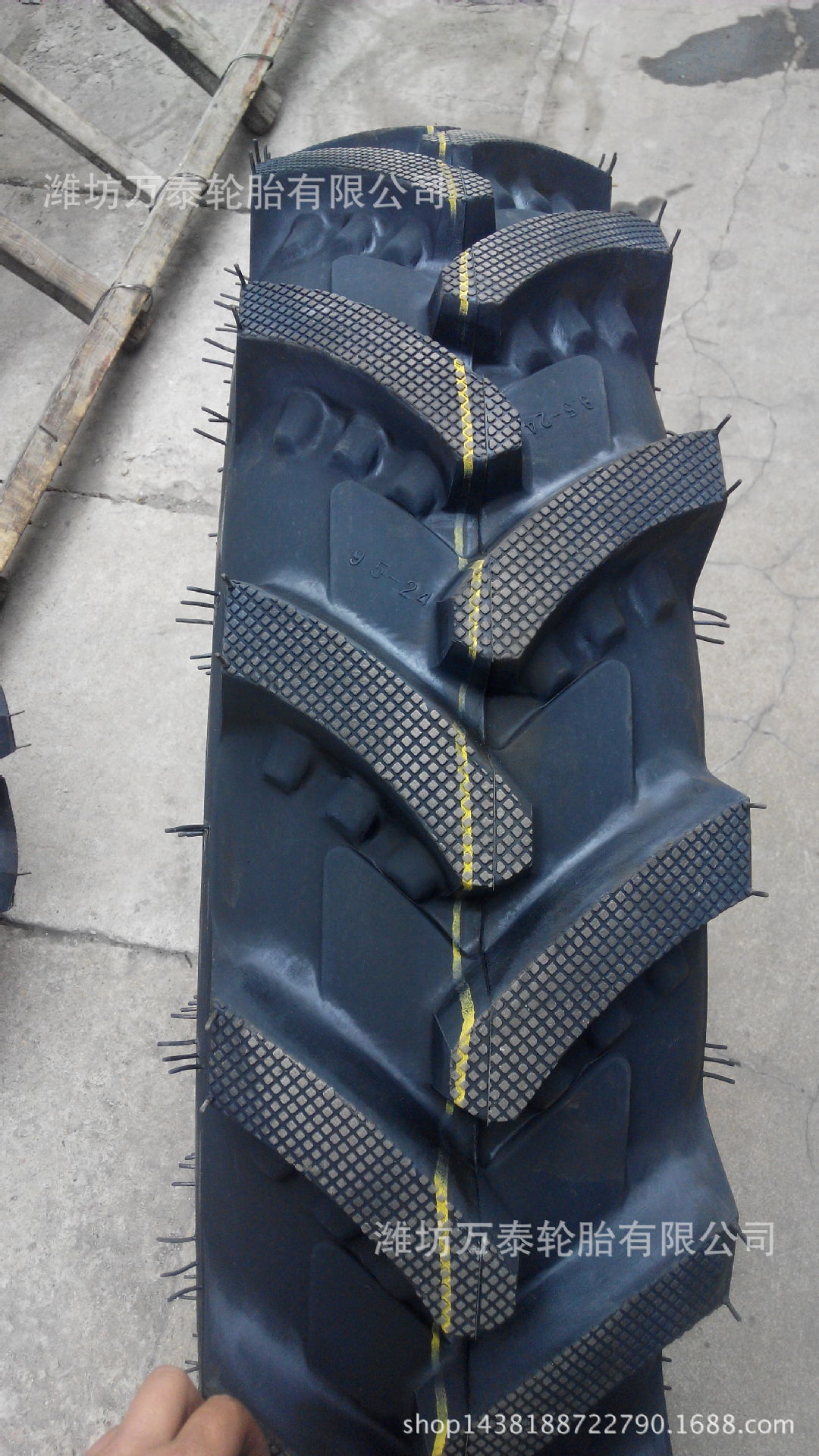 厂家直销农用拖拉机轮胎9.5-24 铁根轮胎 强根轮胎 抗撕裂防刺扎