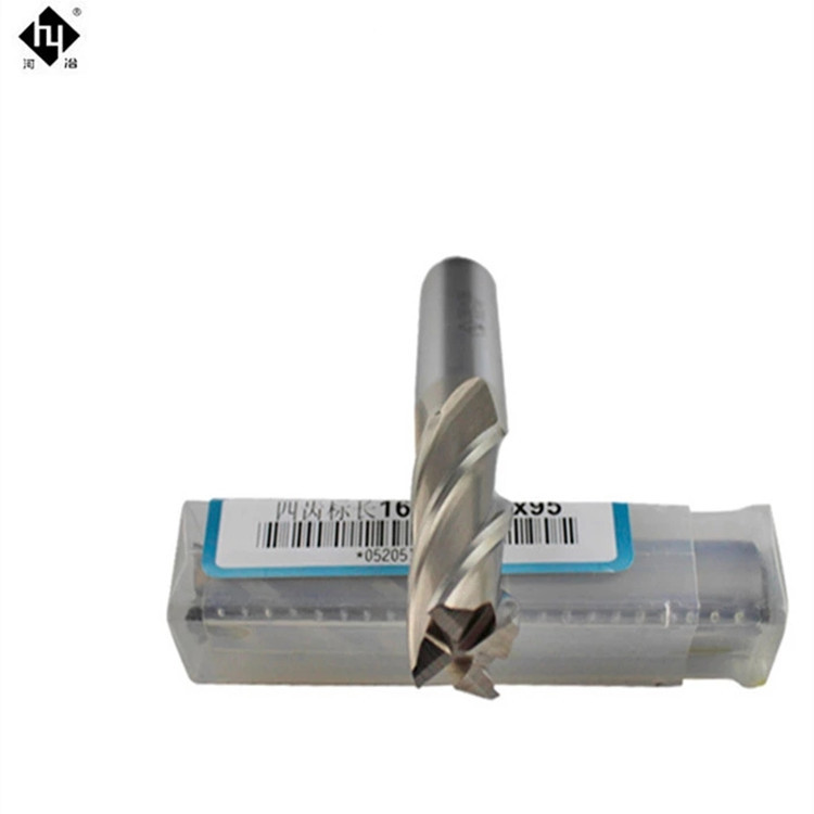 批发河冶住友铣刀 65度超硬非涂层白钢合金立铣刀4刃普刀具金刚石