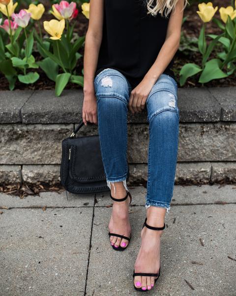 Damen Jeans Im Slim Fit Mit Falten Und Elastischer Passform_voghion.com