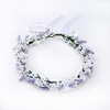 Cross -border hot -selling new simulation purple lavender flower ring seaside vacation shooting flower ring hairband spot spot wholesale