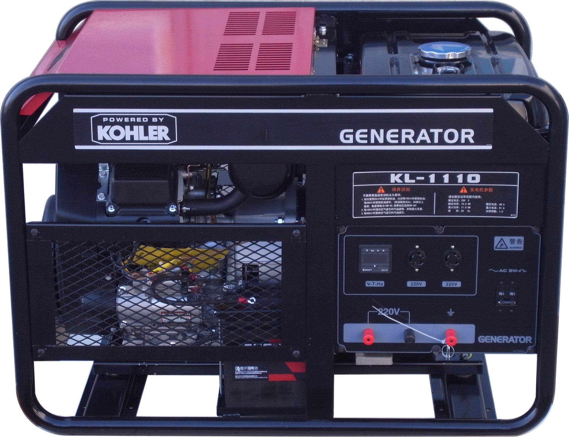 KL-1110 科勒汽油发电机组  10KW科勒汽油发电机 科勒发电机组