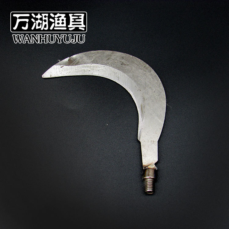 厂家批发除水草家用弯镰刀户外割草刀多功能钓鱼小镰刀渔具用品