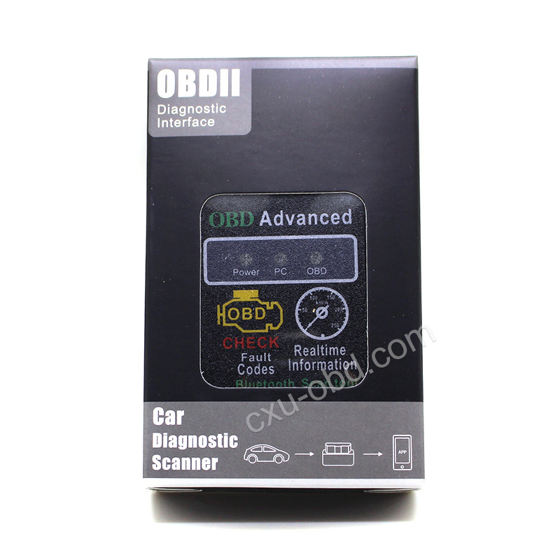 HH obd  ELM327 advanced Car Diagnostic Scanner 9种协议全协议
