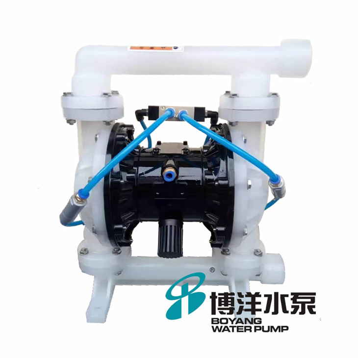 QBYF-40粉体气动隔膜泵 气动粉体输送泵  耐腐蚀工程塑料粉体隔膜