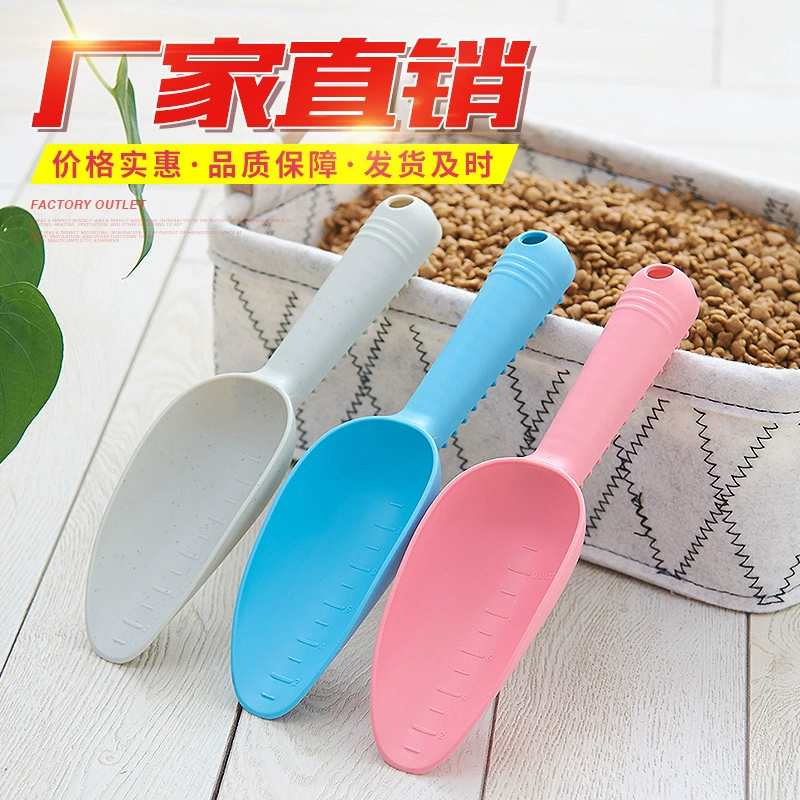 Собачий туалет цветной корм для домашних животных лопата кошачий корм для собак лопатка для еды совок портативный пластиковый лопатка для домашних животных