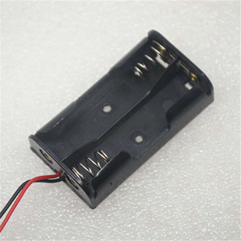 电池盒 2节5号 电池盒 不带盖 带线 2节电池盒 5号电池座