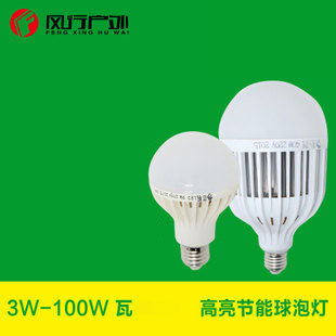 LED球泡E27灯泡 灯节能3W塑料球灯泡 工厂家批发一件代发正品