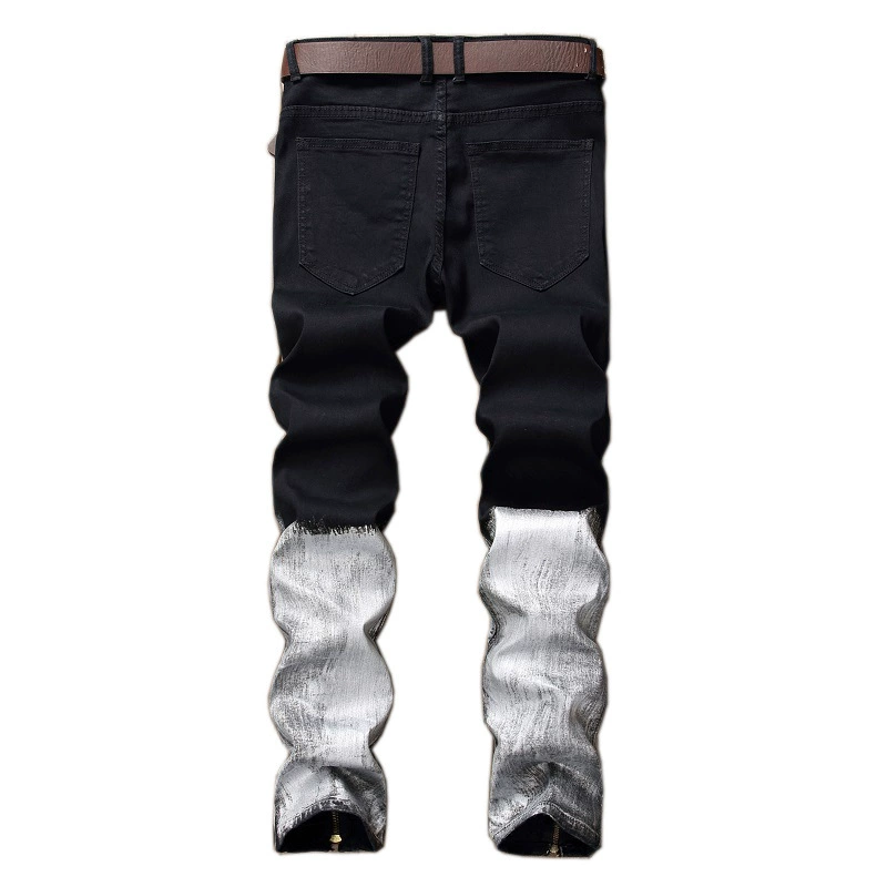 Джинсы, брюки с молнией, (跨境 торговля), Aliexpress, европейский стиль