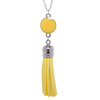 Ethnic pendant with tassels, sweater, necklace, ethnic style, wholesale