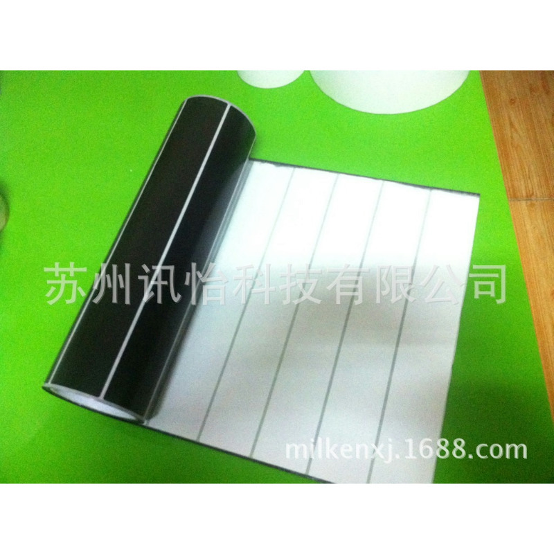 德州定做耐高温高温PET套管标贴厂-可移除R胶无尘液压配件标签