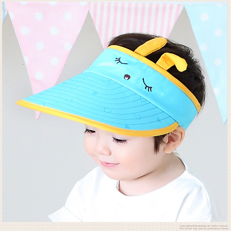 小兔大檐空顶帽_12