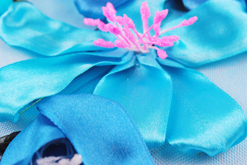 Oujin nianhua cinta bordado fábrica directa color impresión colgante pintura Jade Nieve Azul vestido 1 sala de entrada pintura decorativa