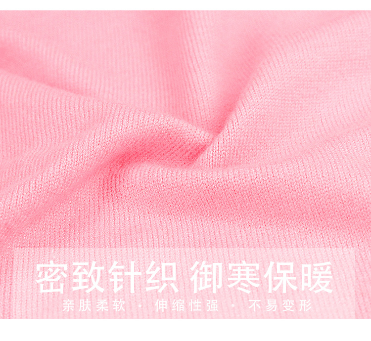 儿童高腰V领毛衣详情页_04