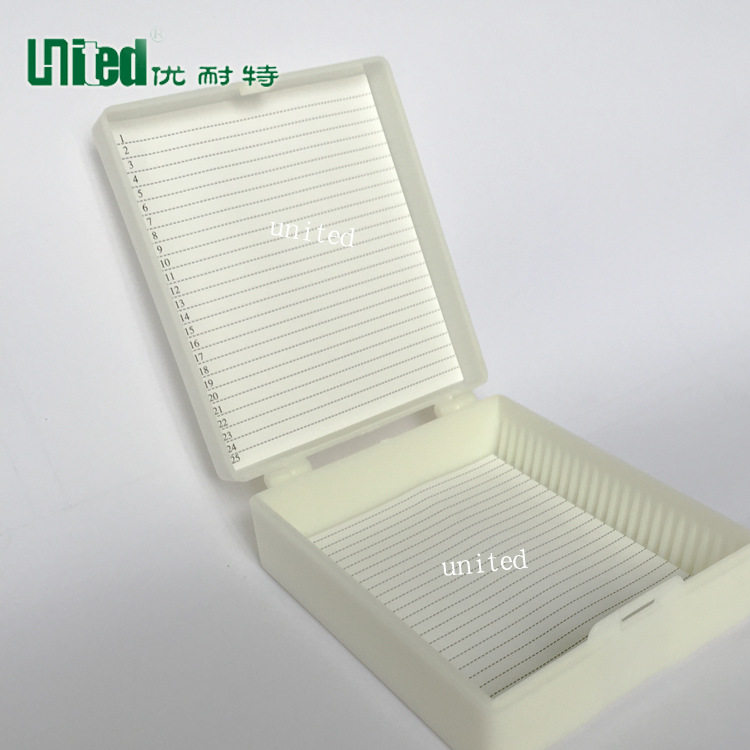 厂家供应25槽切片盒 病理载玻片盒