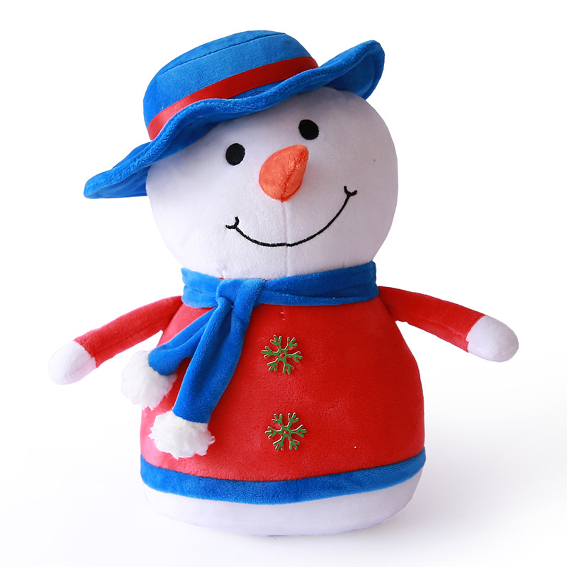 Directo de fábrica nuevo personalizado de Navidad de ciervos de peluche muñeca multicolor muñeca interior decoraciones de la muñeca