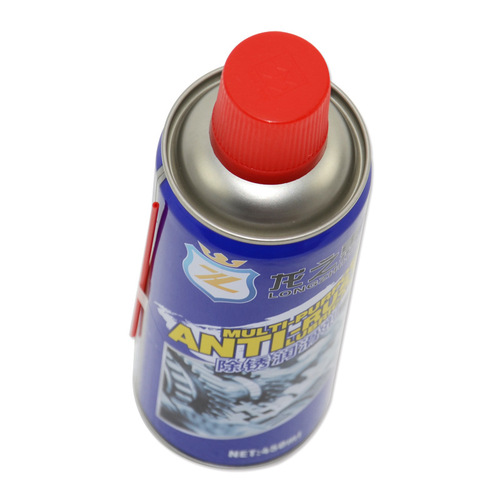 Factory direct supply Longzhihui rust remover 450ml car screw loosening rust spray cleaning bolt loosening cleaner