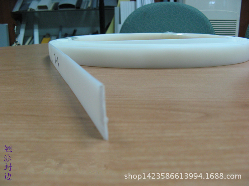 专业生产厂家生产各种形状不同颜色的ABS挤出型材-ABS本色封边条