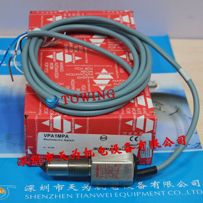 【一级代理】VPA1MPA 瑞士佳乐CARLO GAVAZZI光电开关