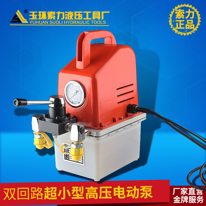 DBD600-D2超小型双油路油压泵浦 液压泵站 回路电动泵板正品