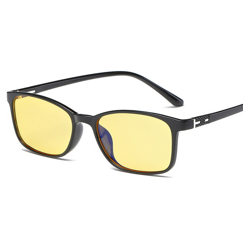 New literary and artistic 11736 anti-blue light glasses flat mirror TR90 goggles men and women frame glasses can be equipped with degrees