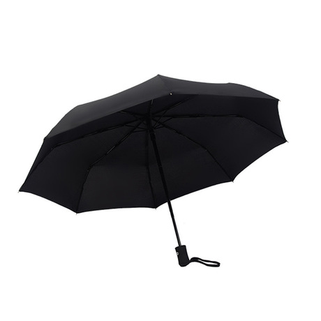 Mini Folding ô windproof tự động ba màu nữ tùy chỉnh LOGO từ mở để đóng mưa ô tự động hoặc tỏa sáng kinh doanh Ô dù nóng