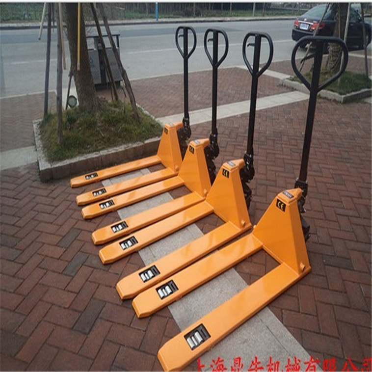 低放型油压手推叉车 升降搬运车 手动拖板车 低放型蓄电瓶托盘车