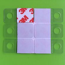 【供应圆孔挂钩】PVC粘钩 自粘挂钩 透明挂钩 S型挂钩 飞机孔挂钩