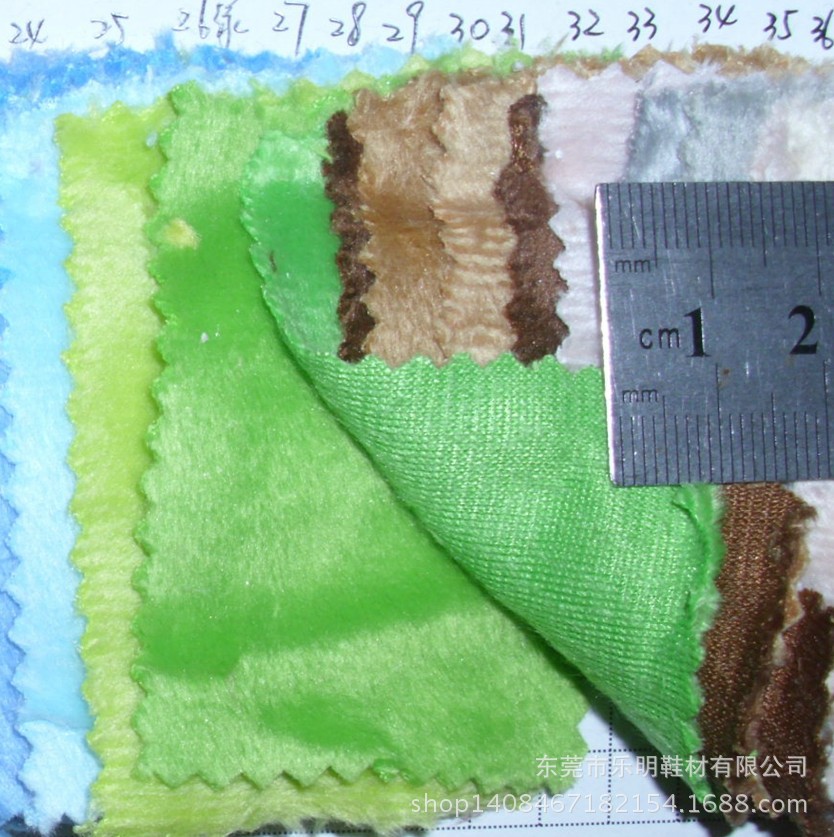 MB7566现货供应水晶超柔剪毛绒短毛服装鞋材绒布